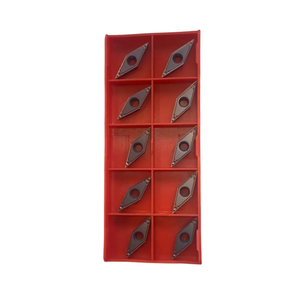 Inserto De Metal Duro VBMT 160404 WT100M Wtools Carbide