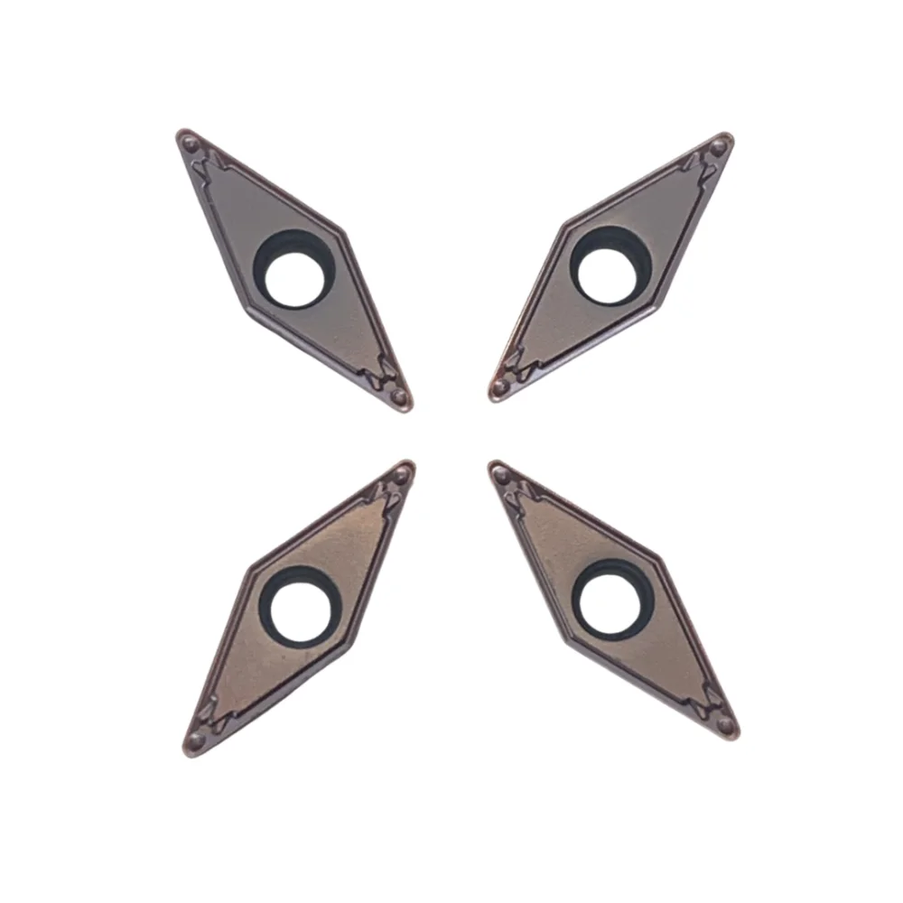 Inserto De Metal Duro VBMT 160408 WT100M Wtools Carbide