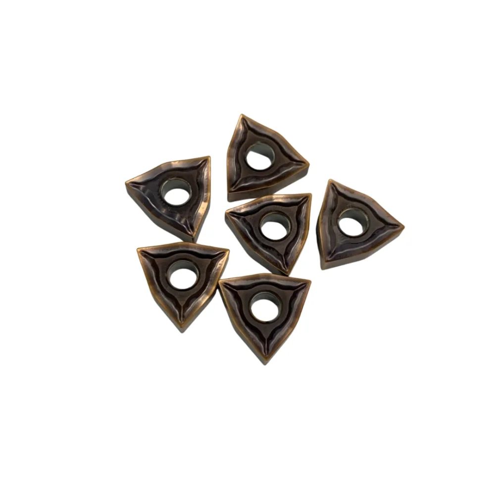 Inserto De Metal Duro WNMG 080404-EF YBG205 Zcc