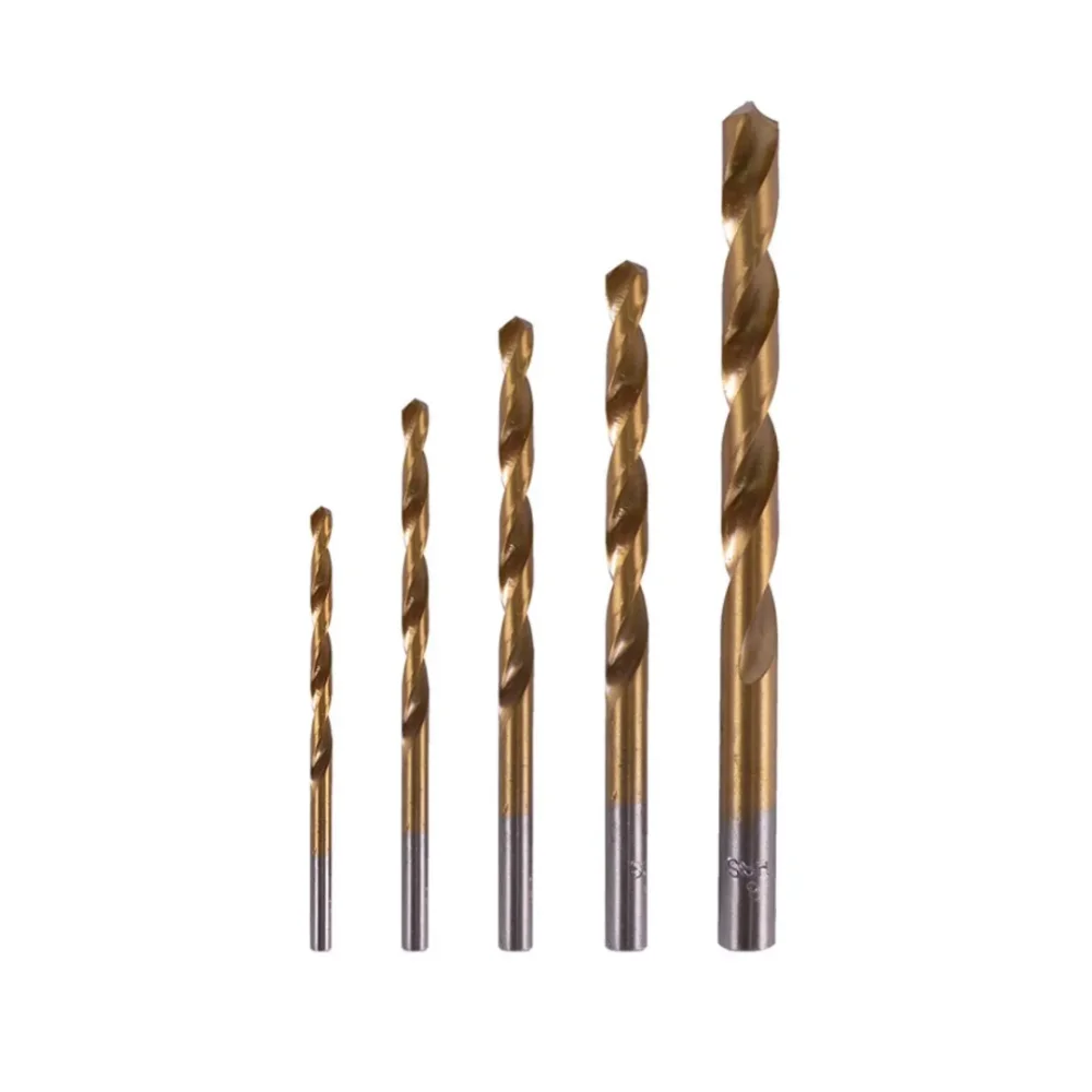 Jogo de brocas de aço com 05 peças (3,4,5,6 e 8mm) Mtx