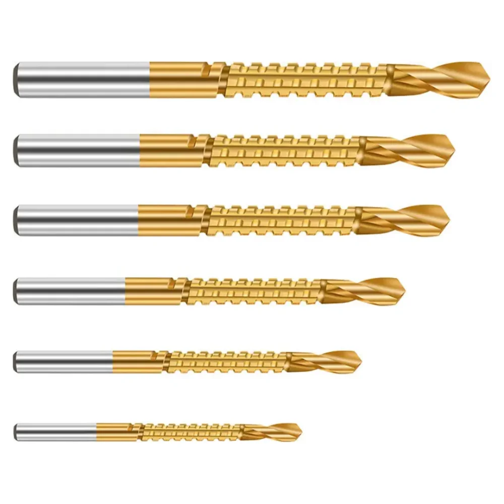 Jogo De Brocas Tin Corte Lateral Com 06 Peças Wtools