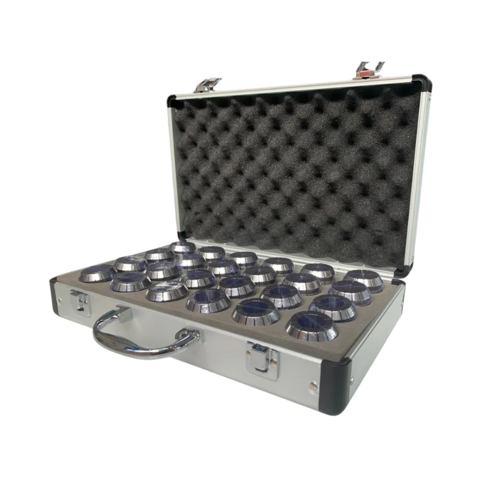 Jogo De Pinças ER40 Com 24 Pinças - Med. 3 à 26mm Wtools