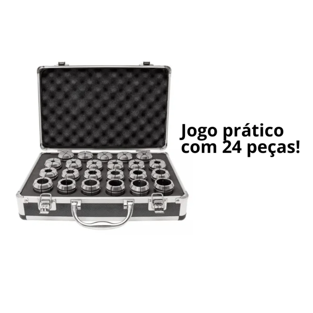 Jogo De Pinças OZ25 Com 24 Peças 3-26mm Wtools