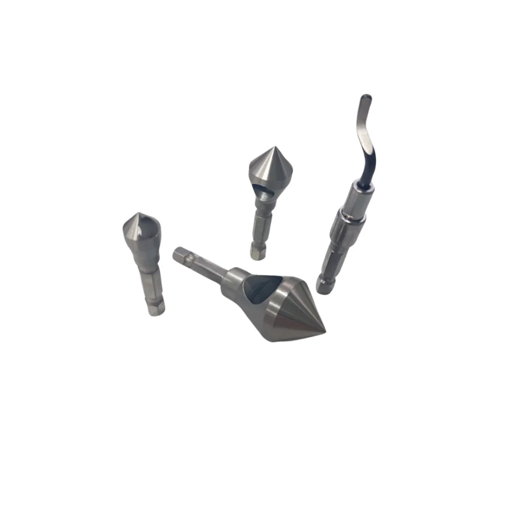 Jogo de escareador com 04 peças 90 graus Wtools