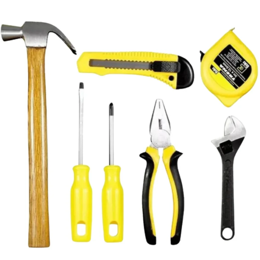 Kit de ferramentas com 7 peças Eda