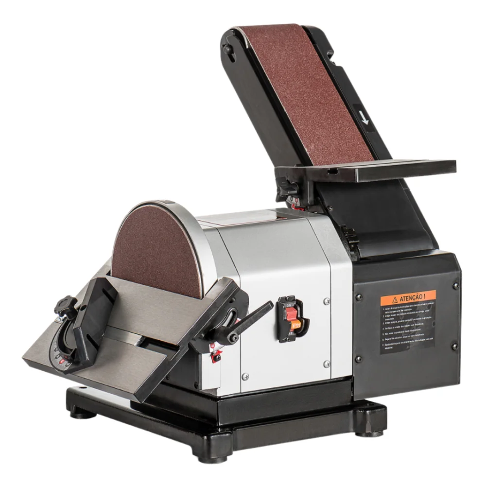 Lixadeira de cinta e disco 550W 220V MR-42 Manrod Lixadeira de cinta e disco 550W 220V MR-42 Manrod