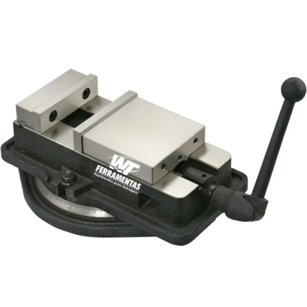 Morsa mecânica giratória abertura de 200mm Wtools
