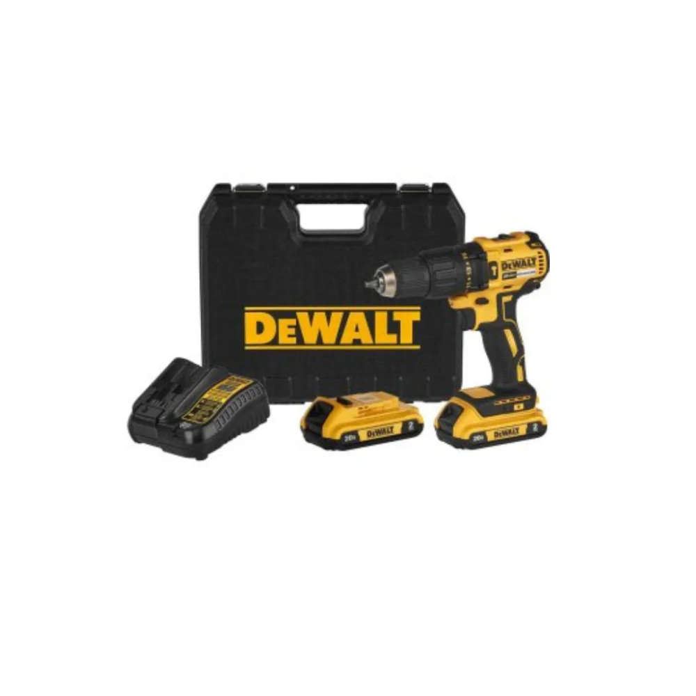 Parafusadeira/furadeira com impacto 1/2 03 baterias 20 V Max Dewalt