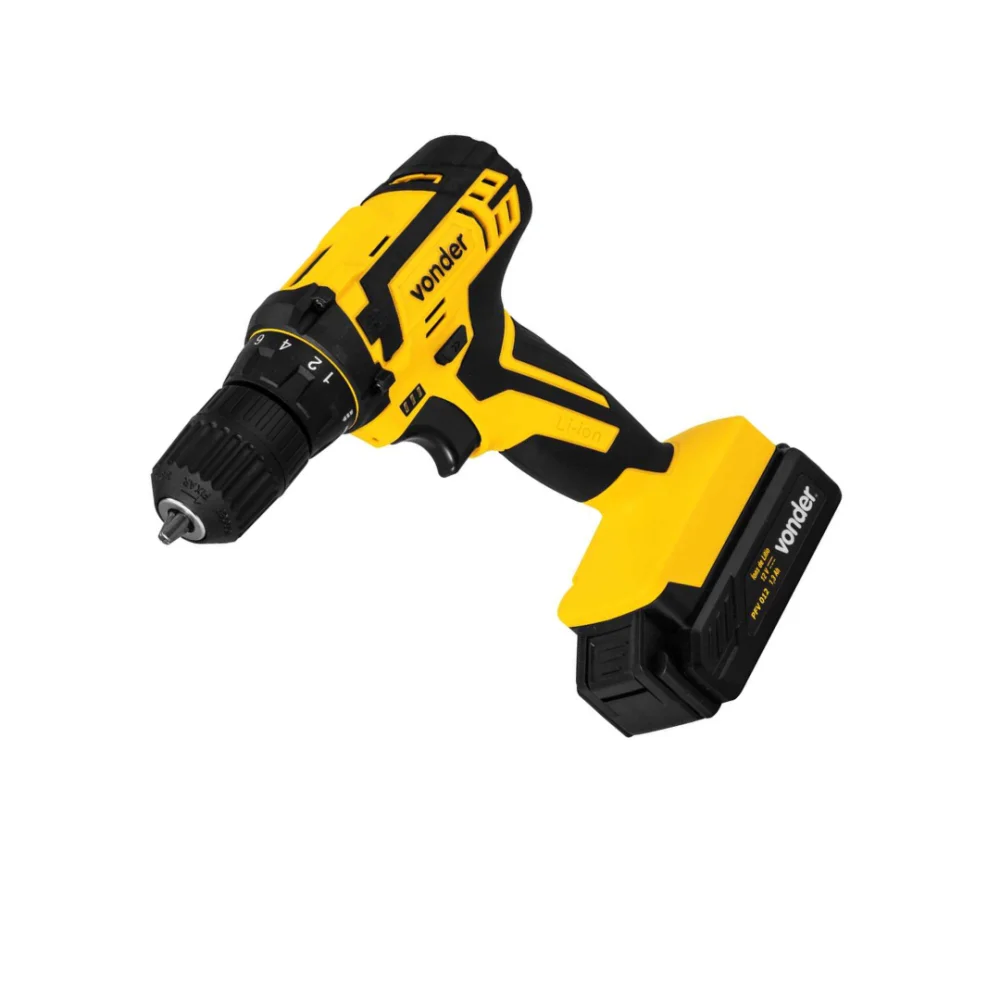Parafusadeira Furadeira A Bateria 3/8 Pol. 12V PFV012 Vonder