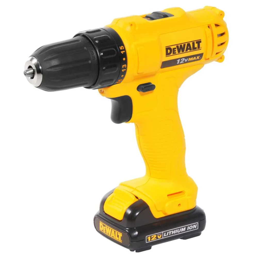 Parafusadeira Furadeira A Bateria 12V Carregador Bivolt Automático Dewalt