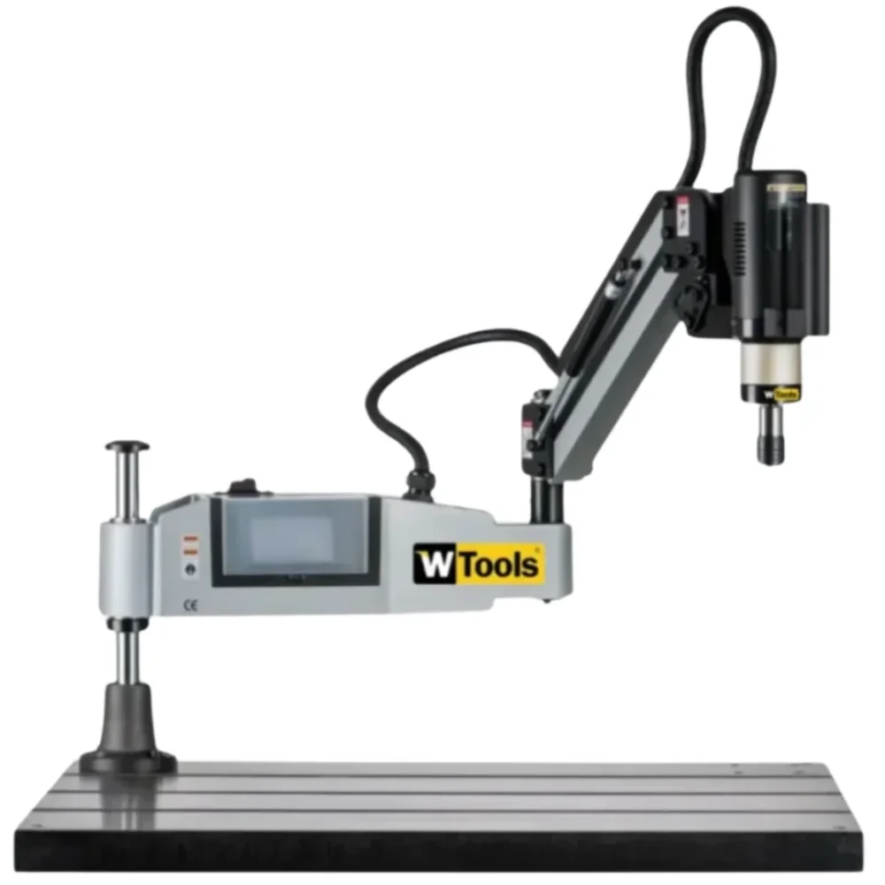 Rosqueadeira Elétrica M3 à M16 600W Braço Articulado 1000mm Wtools Rosqueadeira Elétrica M3 à M16 600W Braço Articulado 1000mm Wtools