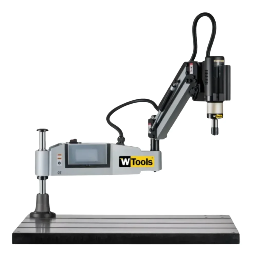 Rosqueadeira elétrica m3 à m16 600W braço articulado 1000mm Wtools
