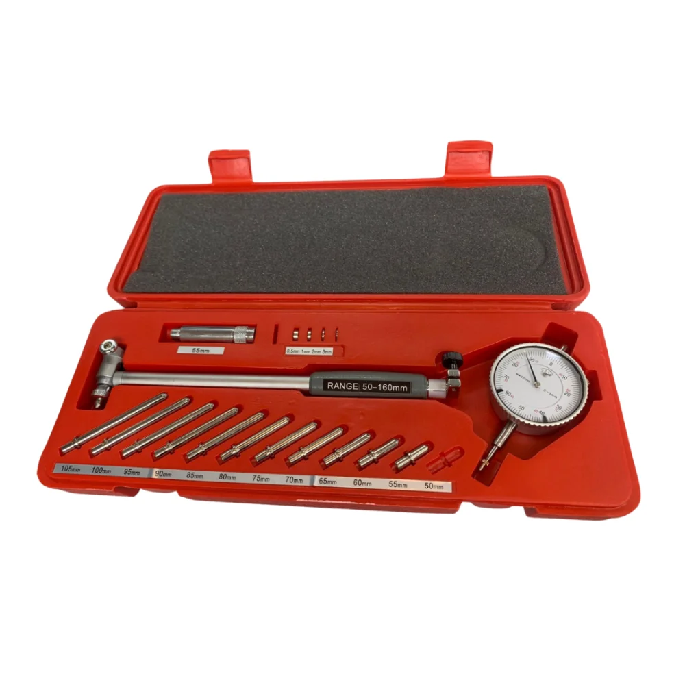 Súbito Comparador De Diâmetro Interno 50-160mm Wtools