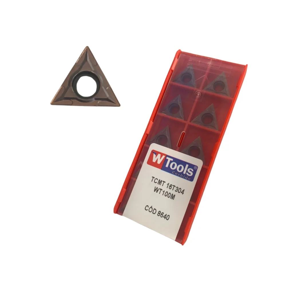 Inserto De Metal Duro TCMT16T304 WT100M Wtools Carbide