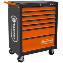 Carrinho organizador com rodízio e 7 gavetas Tactix