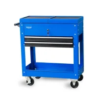 CARRO DE FERRAMENTAS 2 GAVETAS + ABERTURA SUP