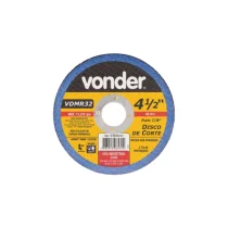 DISCO DE CORTE 4.1/2" x 1/8" x 7/8" VONDER