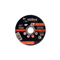 Disco de corte 4.1/2 x 5/128 x 7/8pol sce 302 Stilex Disco de corte 4.1/2 x 5/128 x 7/8pol sce 302 Stilex
