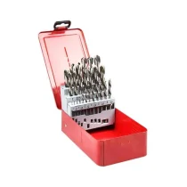 JOGO DE BROCAS 1 A 13MM COM 25 PEÇAS  JOGO DE BROCAS 1 A 13MM COM 25 PEÇAS