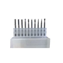 JOGO DE LIMA ROTATIVA EM METAL DURO COM 10 PEÇAS