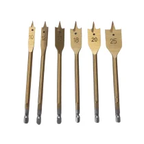 Jogo de brocas chata para madeira com 06 peças Mtx