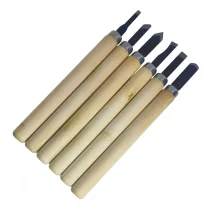 Jogo de cortadores de madeira com 06 peças Sparta