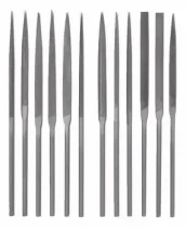 JOGO DE LIMA AGULHA COM 12 PEÇAS - 140MM 