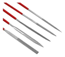 JOGO DE LIMA AGULHA DIAMANTADA COM 5 PEÇAS 