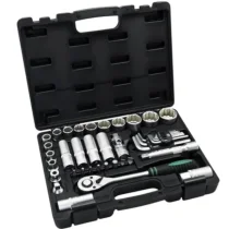 Jogo de soquetes 1/2" com 41 peças Stels