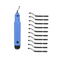 Kit rebarbador tipo caneta com 10 lâminas Wtools