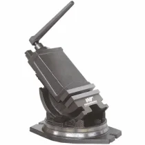 Morsa mecânica inclinável giratória abertura de 125mm Wtools