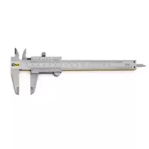 Paquímetro universal aço inox com guia de titânio 150mm 0,02mm Wtools
