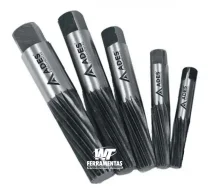 SACA PARAFUSOS COM 5 PEÇAS - 2,0X11,0