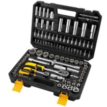 Jogo de soquetes e ponteiras encaixe 1/4 e 1/2 Vonder