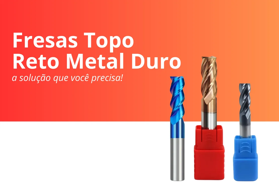 Aplicações das fresas de metal duro