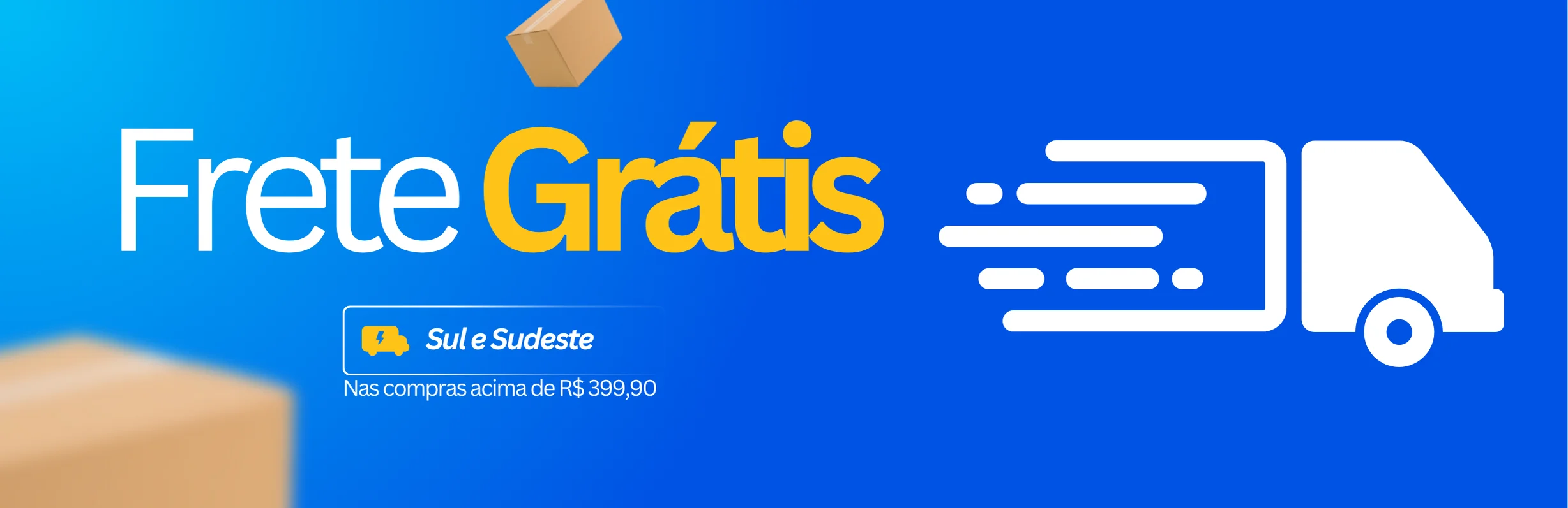 Frete grátis sul e sudeste