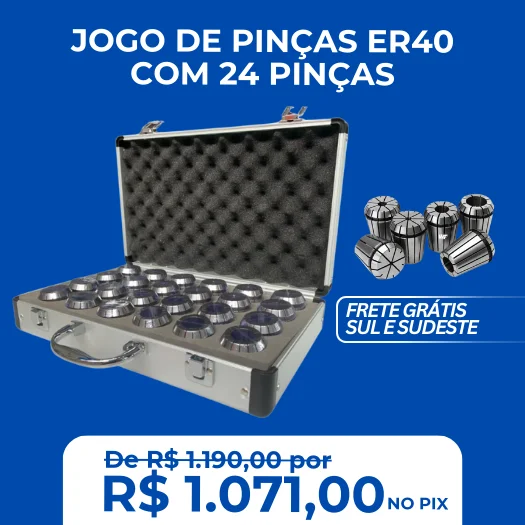 Jogo De Pinças ER49