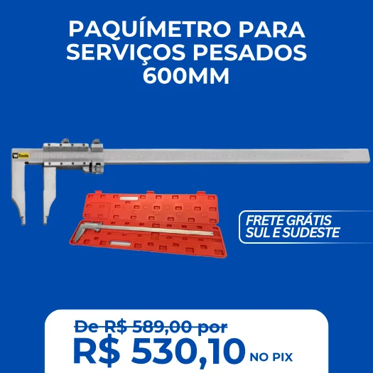 Paquimetro Para Serviços Pesados 600mm