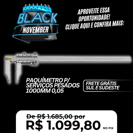 Paquimetro universal 1000mm