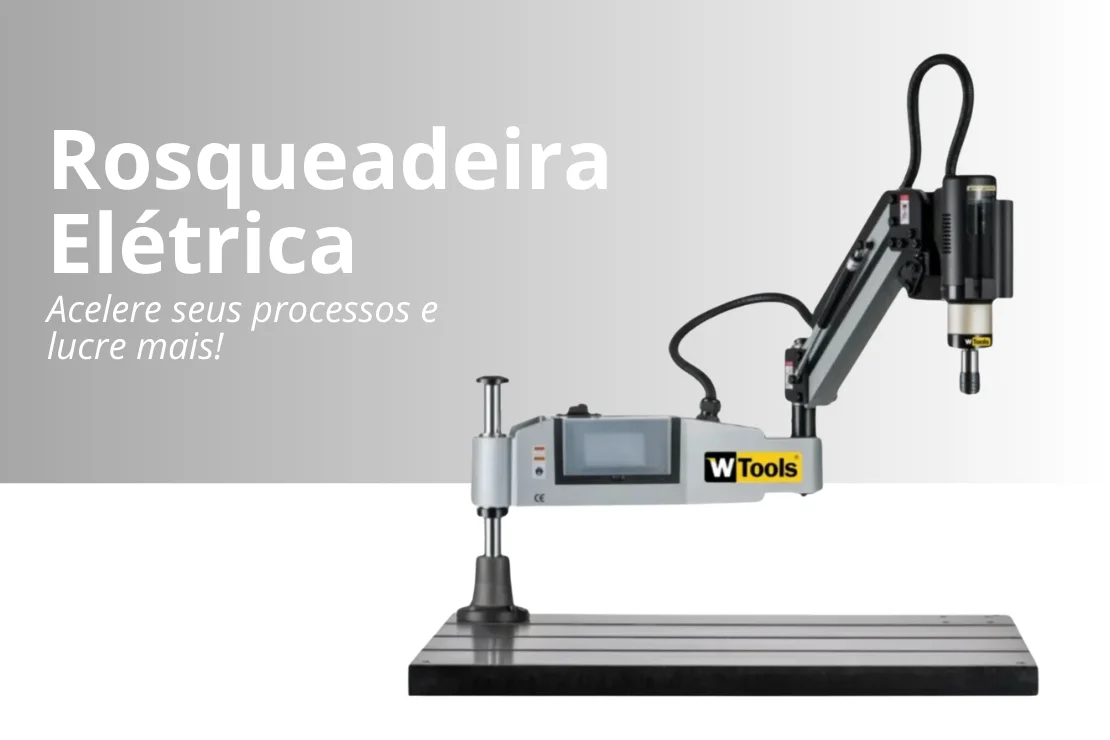 Rosqueadeira Elétrica: Acelere seus processos e lucre mais!