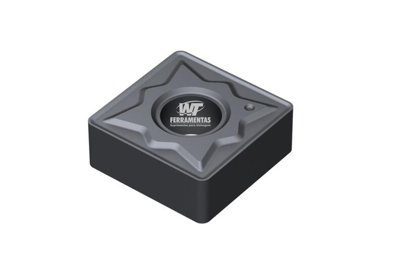 Inserto quadrado de torneamento SNMG 160408 NN LT 10 | WT Ferramentas