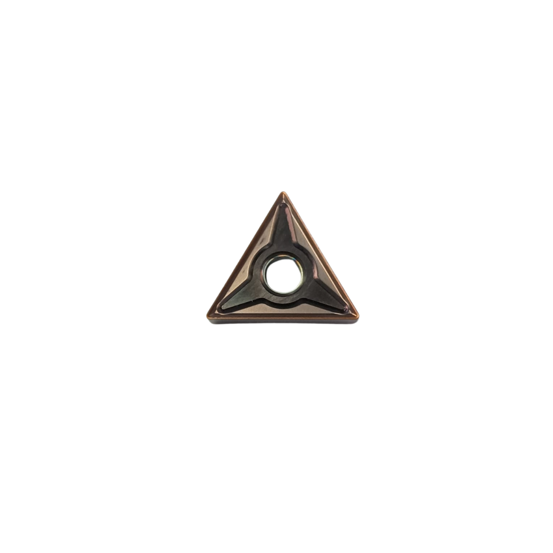 Inserti Tornitura TNMG160408-EM YBG205 – 10 Pezzi In Carburo Per Acciaio Inox, Rivestimento PVD
